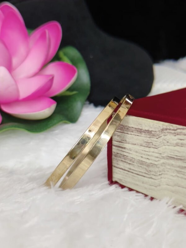 Pure Panchalogam Plain Bangles