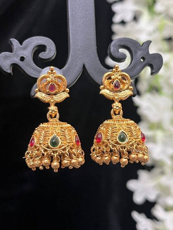 Antique Floral jumkas - MIXED