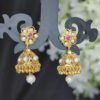 Pearls Jumkas like gold