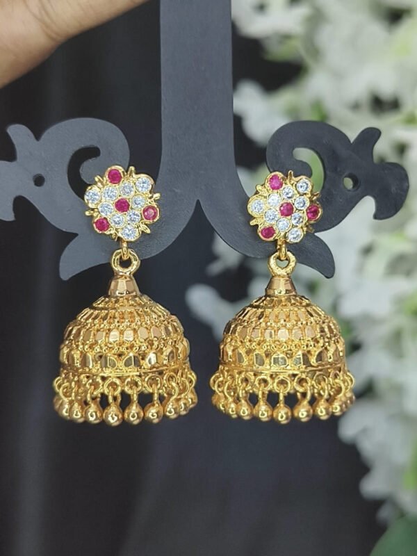 Big jumkas with statement studs