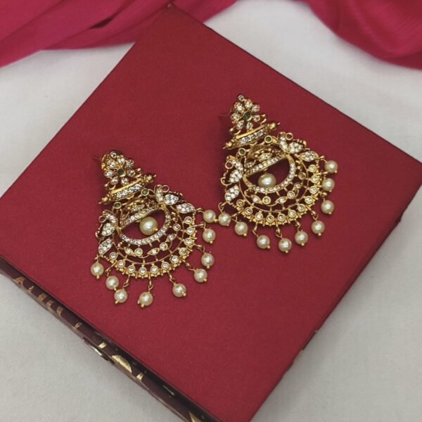 Antique Chandbali Earrings