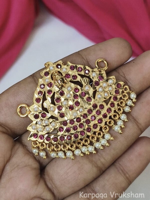 Impon Lakshmi pendant.