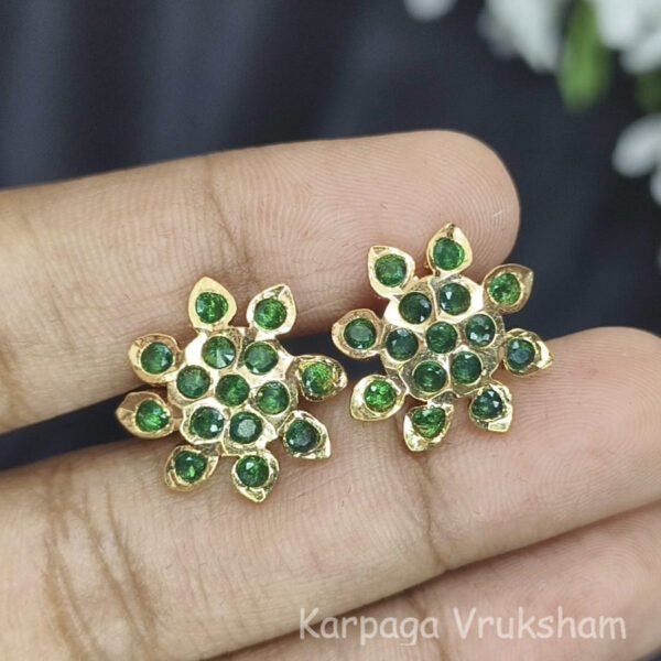 Impon studs - Green
