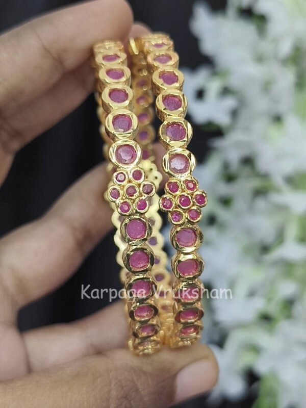 Ruby bangles