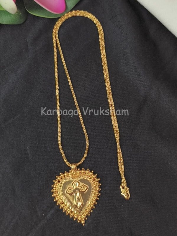 Cross pendant  chain