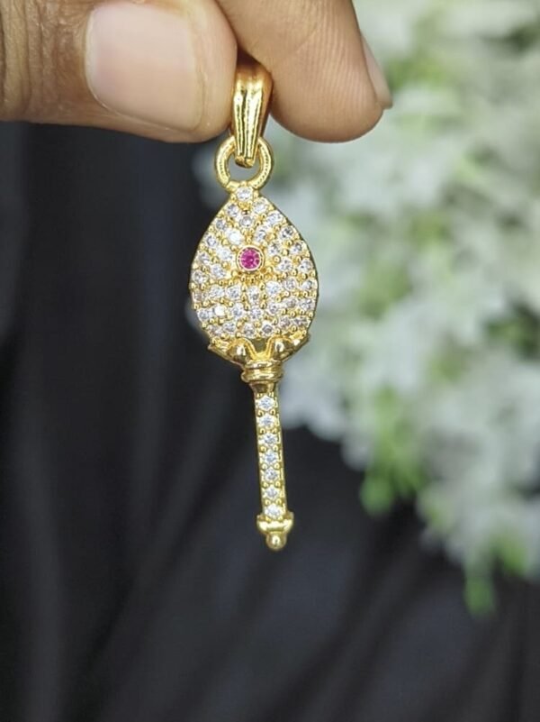 AD stone Vel pendant