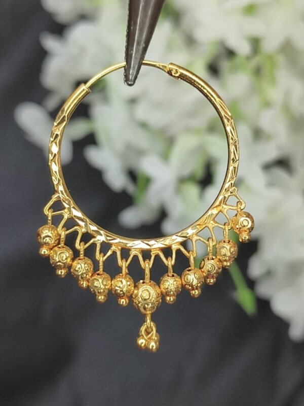 Big bali earrings