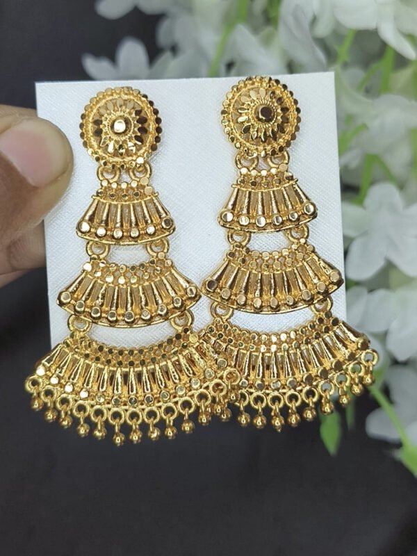 Grand 3 layer earrings