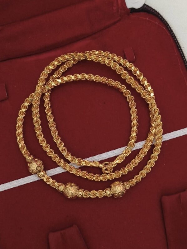 Thick mugappu chain