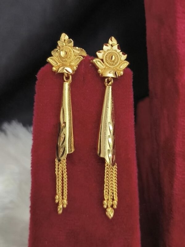 1 gram forming cone earrings