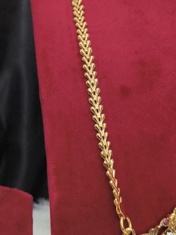 Impon big size Lakshmi dollar chain - Image 3