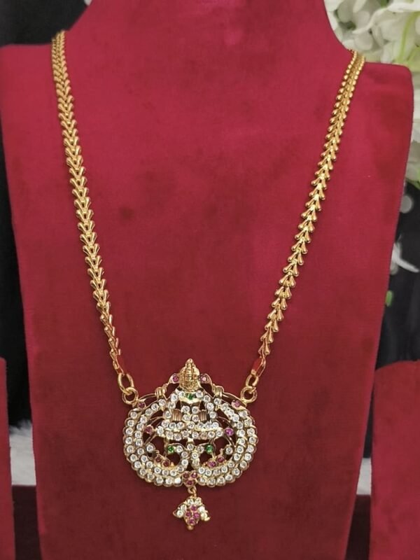 Impon Lakshmi dollar chain - Image 2