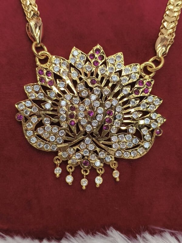 Impon big size peacock dollar chain
