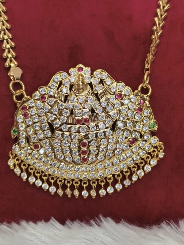 Impon big size Lakshmi dollar chain
