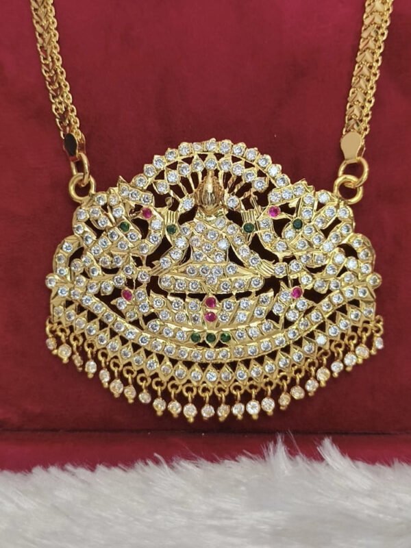 Impon big size Lakshmi dollar chain