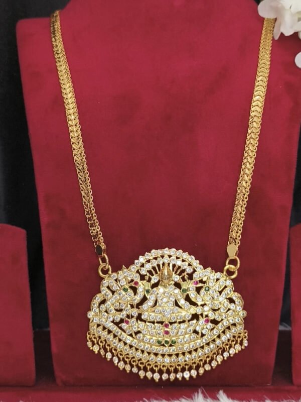 Impon big size Lakshmi dollar chain - Image 2