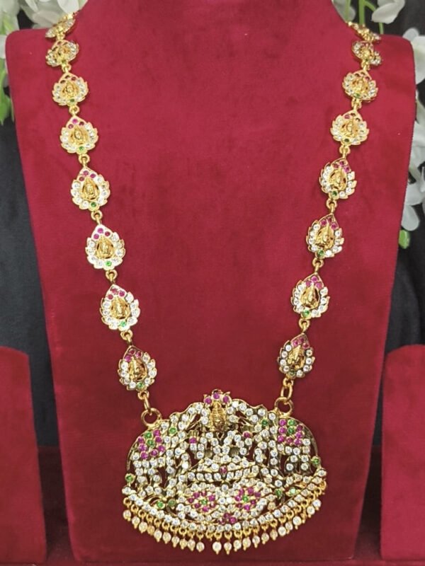 Impon grand Gaja Lakshmi haram - Image 3