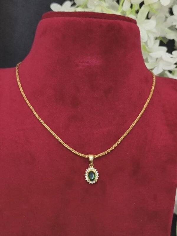 Diamond like short dollar chain - Image 2