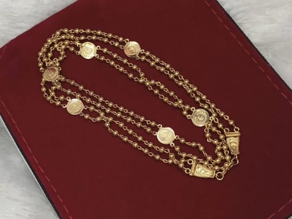 Lakshmi coins 2 layer chain