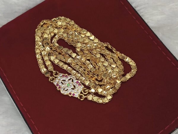 Vintage 2 vadam Impon mugappu chain