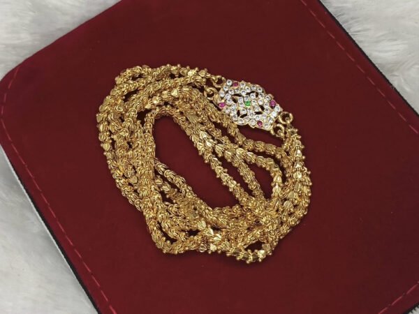 Vintage impon 2 vadam mugappu chain