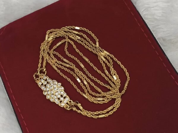 2 vadam impon mugappu chain