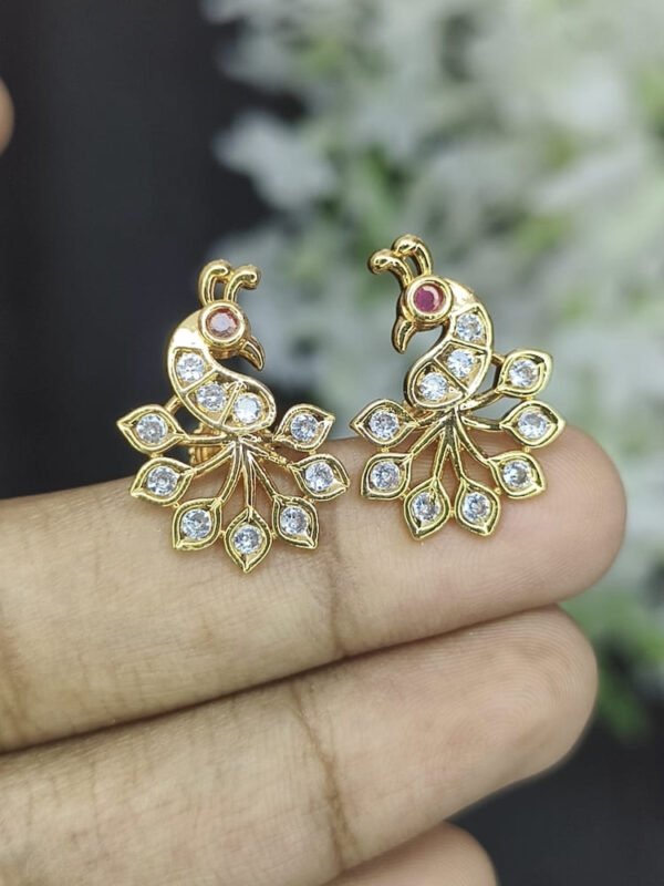 Impon Peacock Earrings