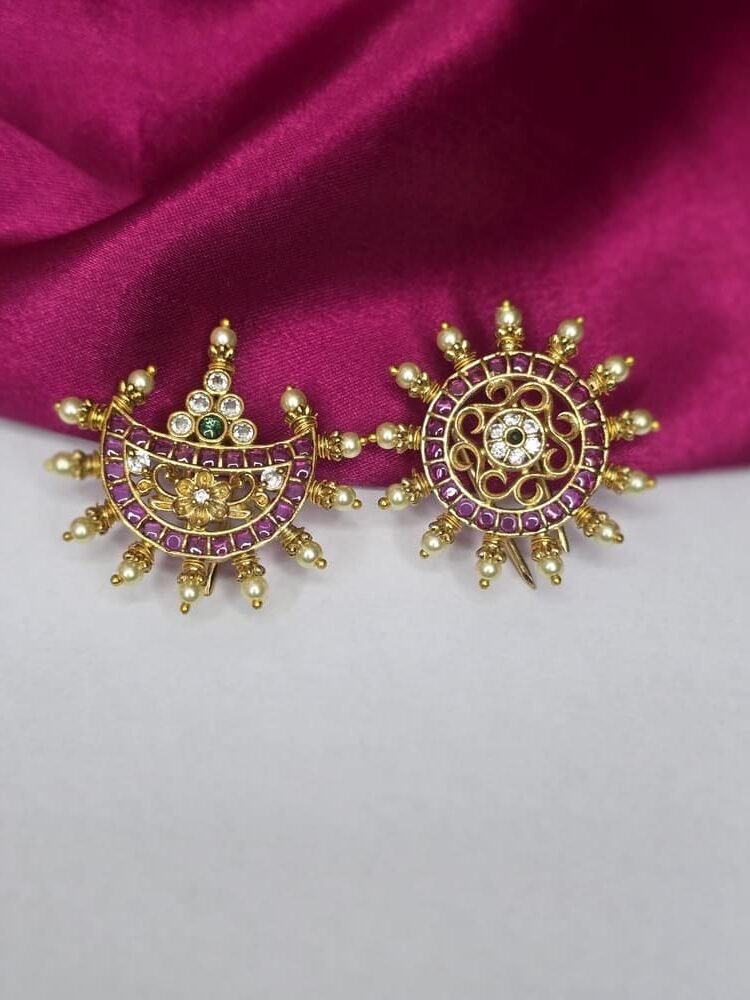 Premium Antique Surya Chandra bila