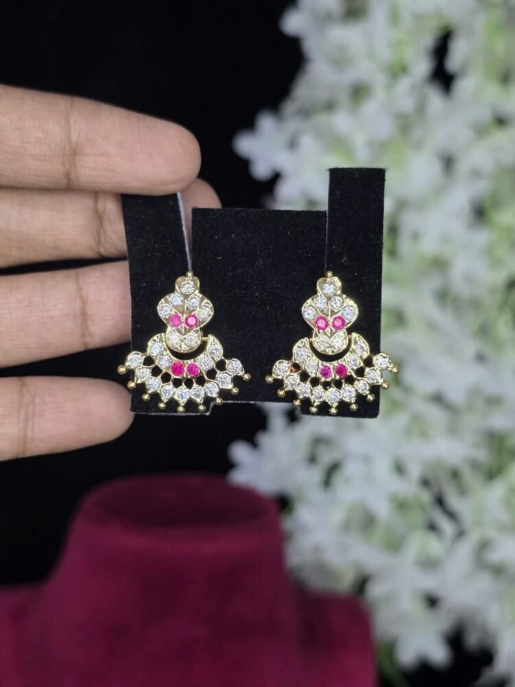 Vintage impon visiri earrings