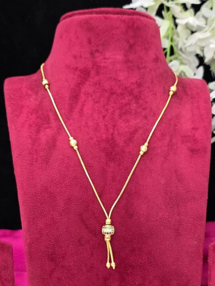 AD Balls Short Necklace