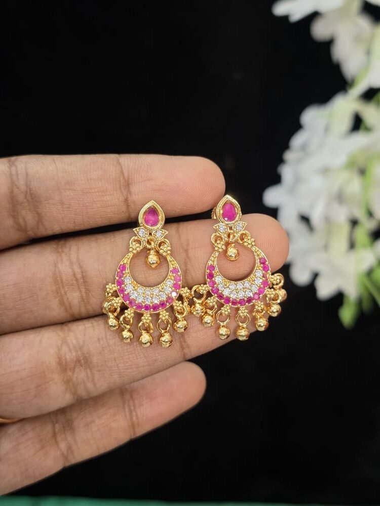 AD Chandbali Earrings