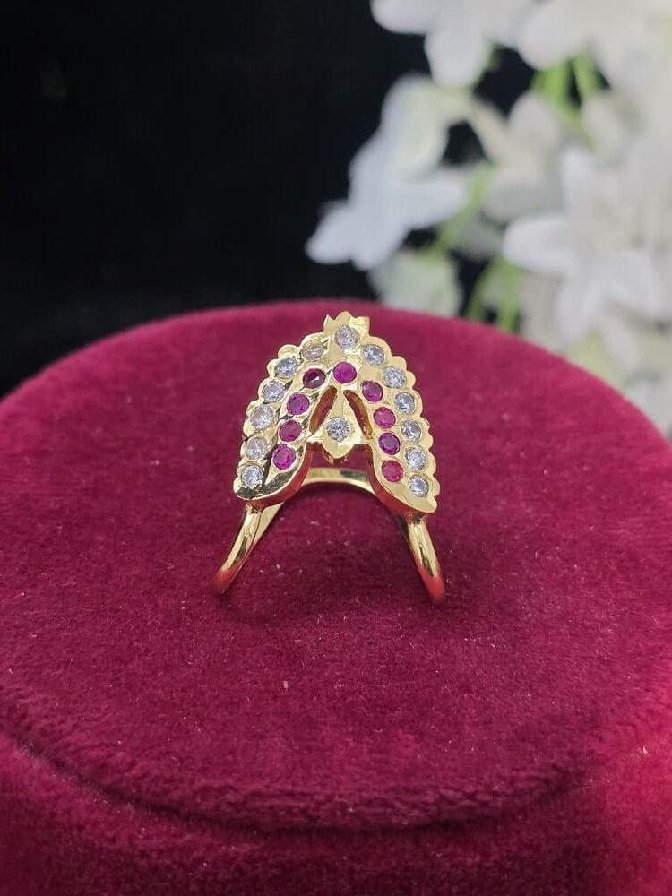Impon vintage vanki ring