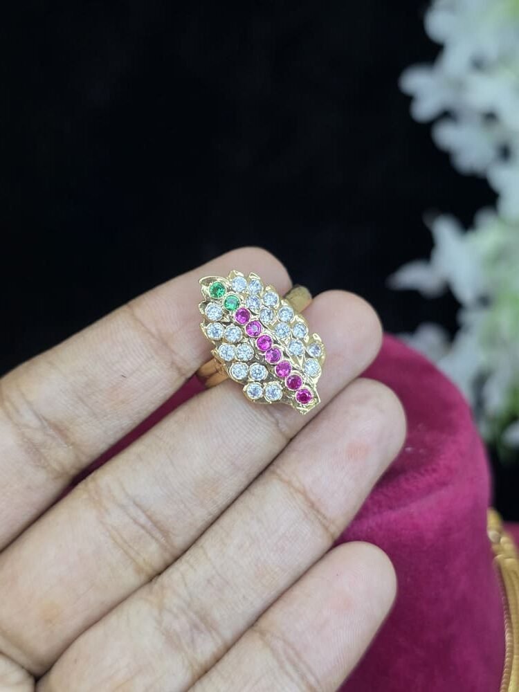 Impon Leaf Ring