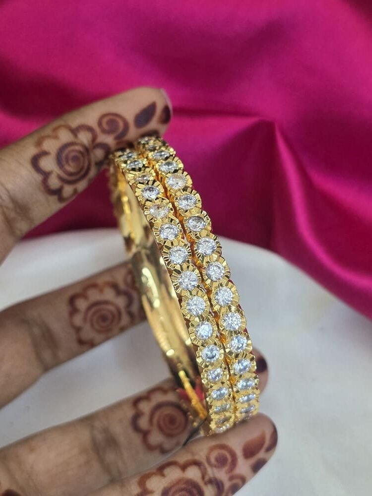 Impon Stone Bangles
