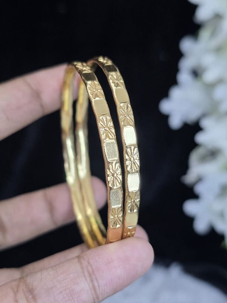 Pure Impon Bangles - Non Plated