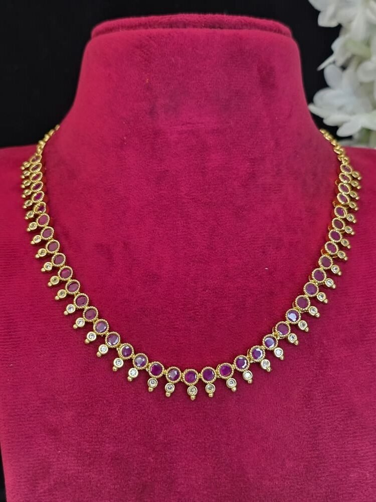 Ruby AD Necklace