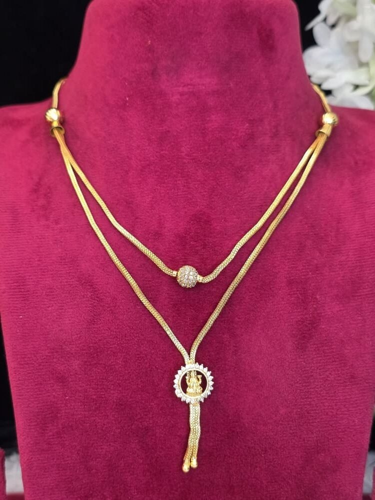 Grand 2 Layer Lakshmi Necklace